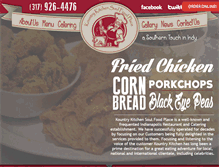 Tablet Screenshot of kountrykitchenindy.com
